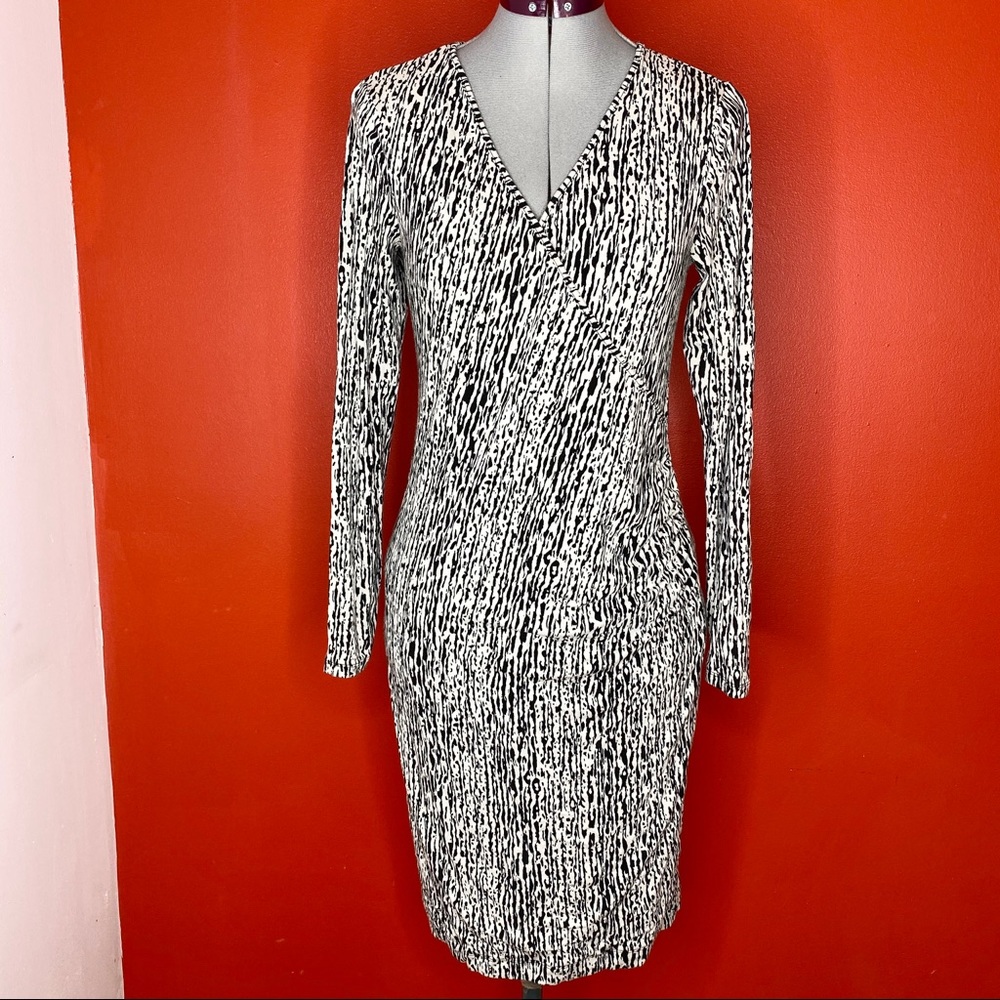 Banana Republic Printed Wrap Dress